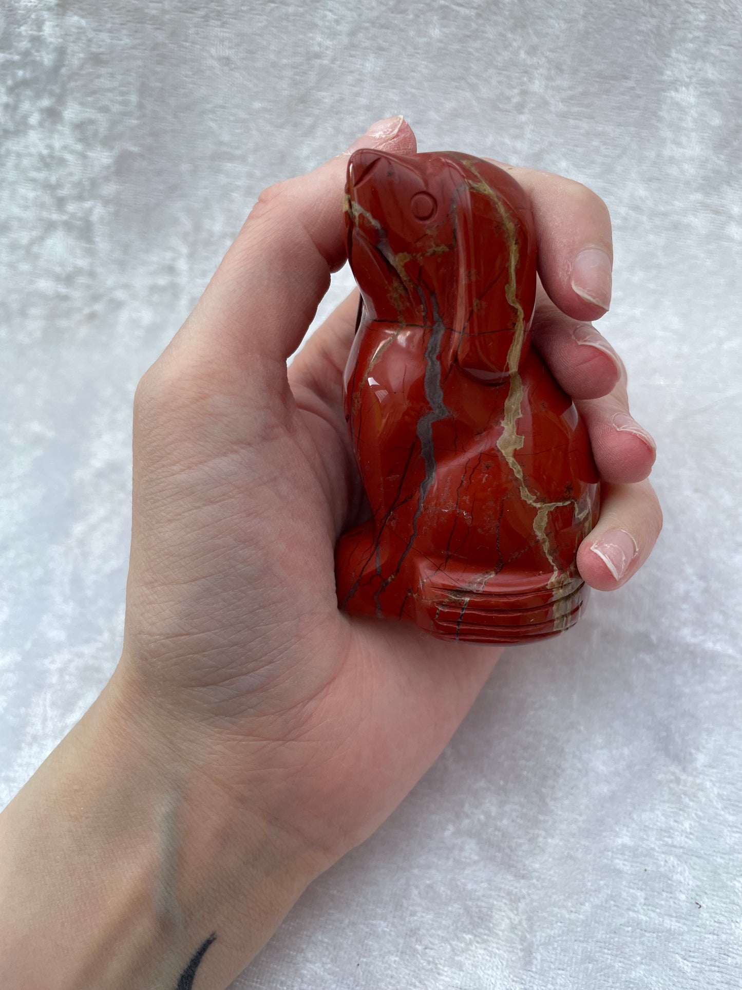 Red Jasper Dog