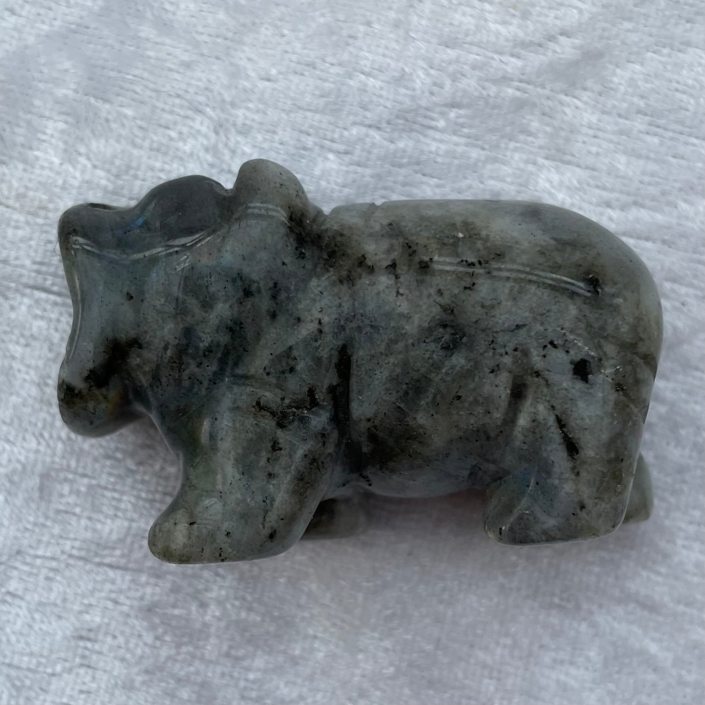 Labradorite Hippopotamus