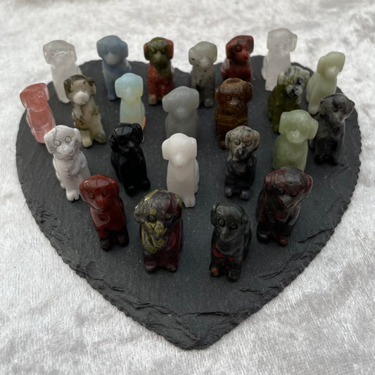 Mini Crystal Dogs