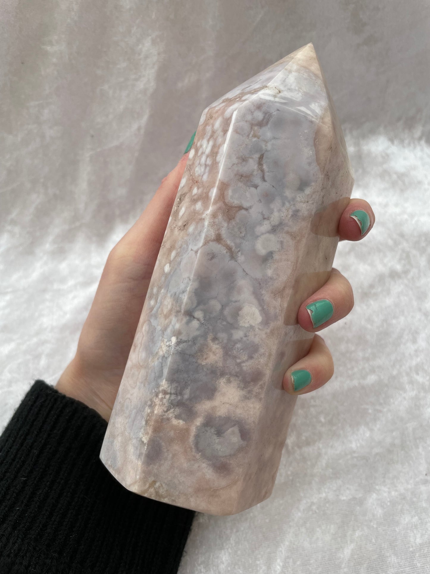 Huge Pink Amethyst Tower