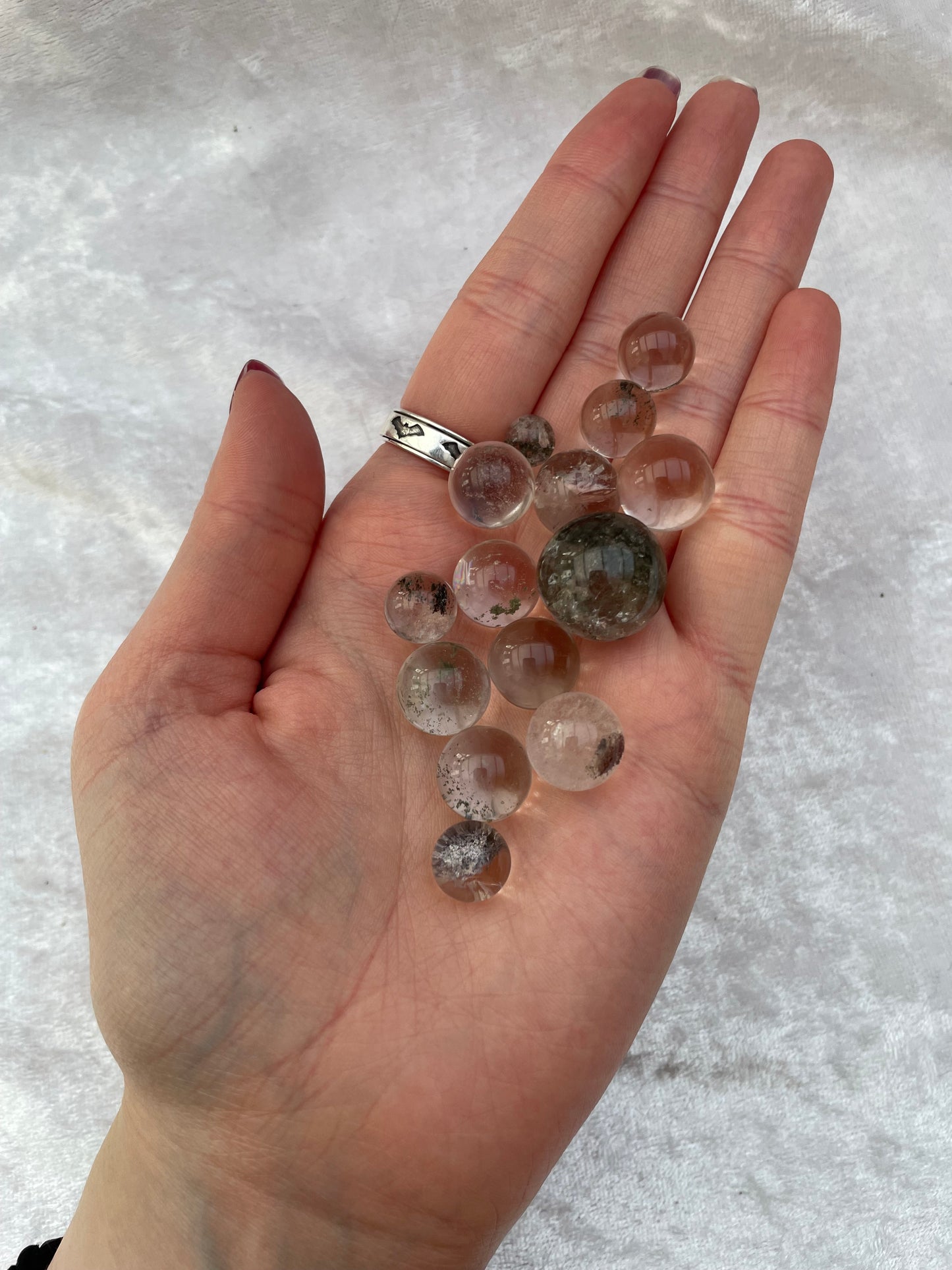 Mini Garden Quartz Spheres