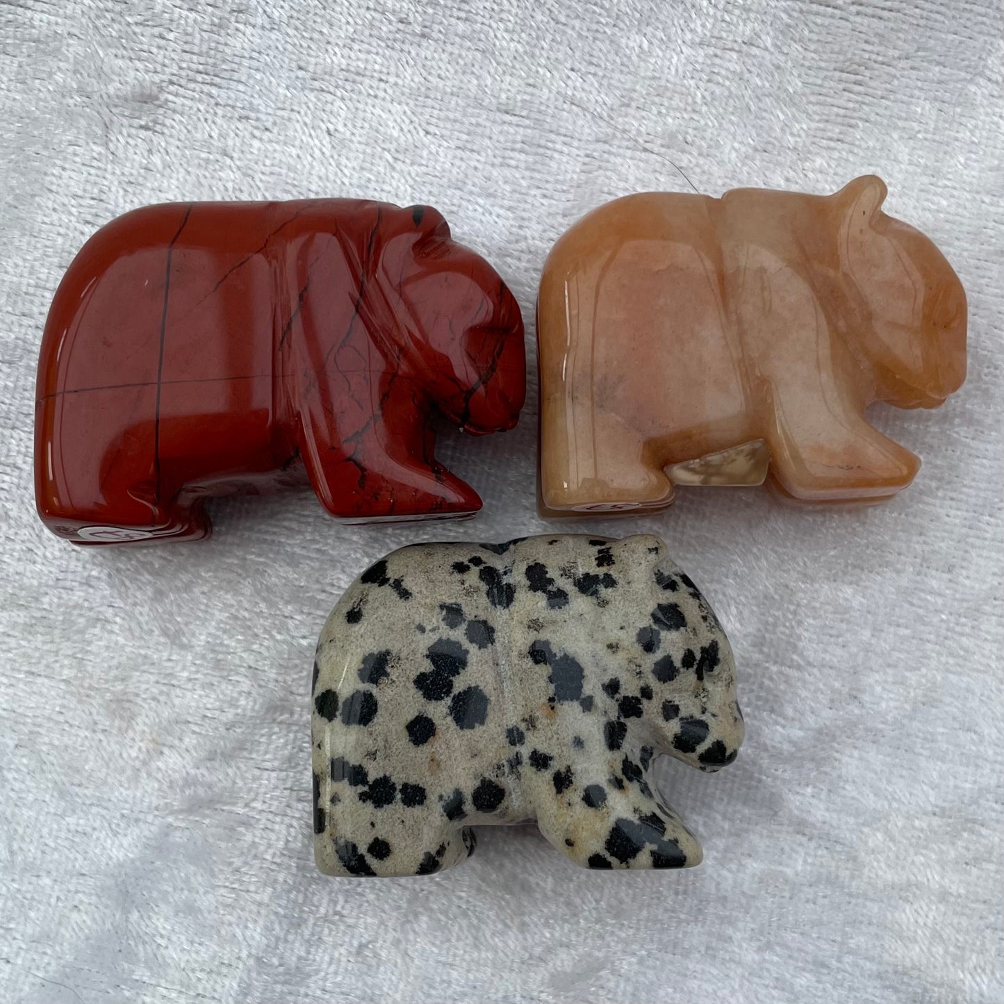 Crystal Bear Carvings