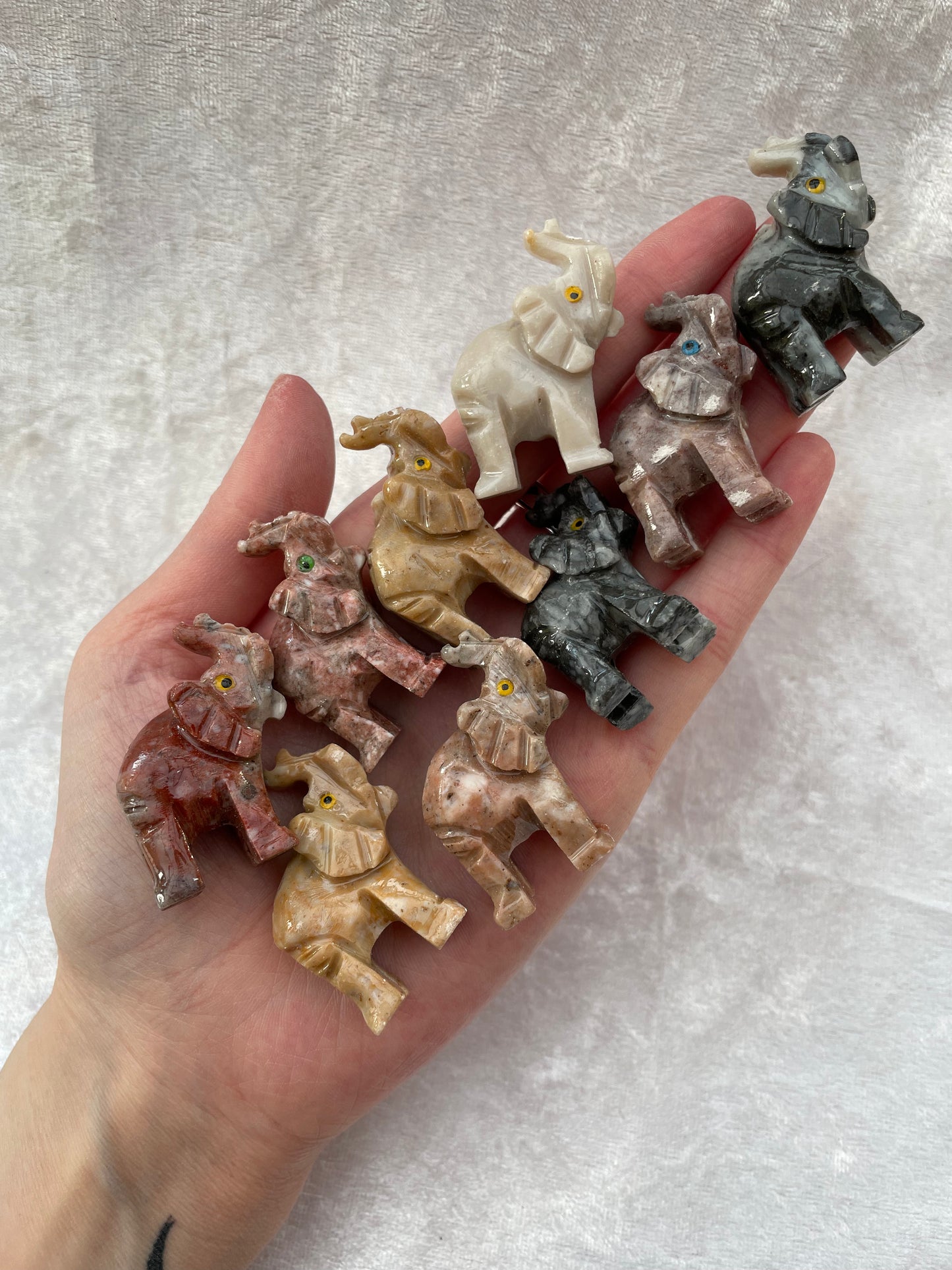 Soapstone Elephants