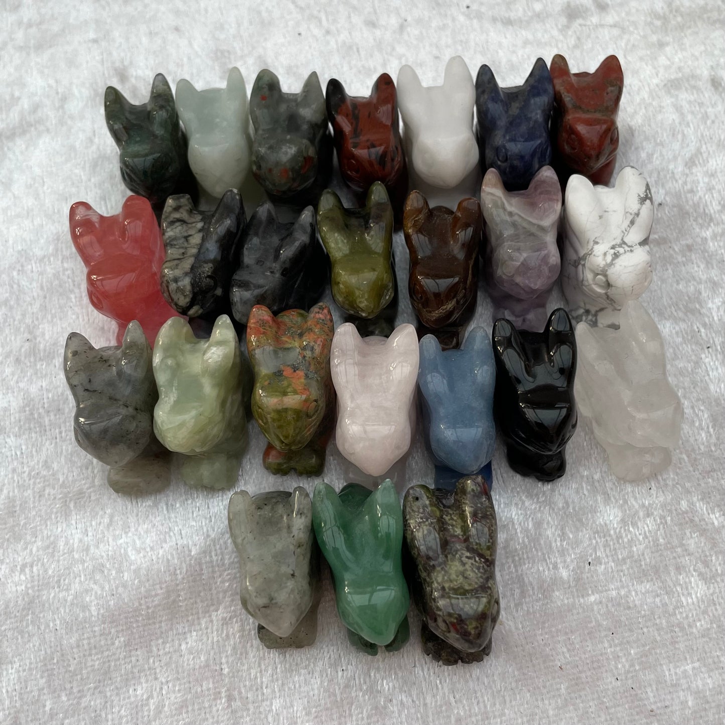 Mini Crystal Bunny Rabbits