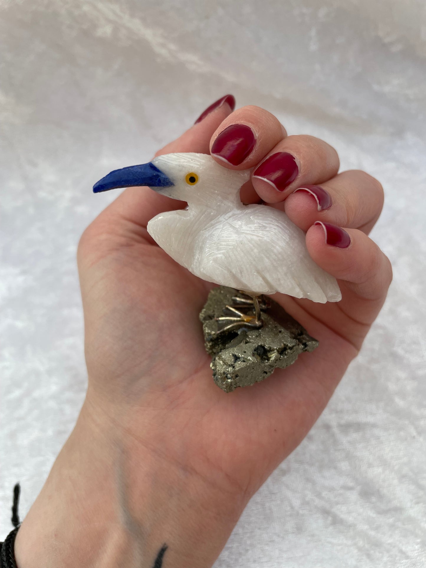 Crystal Bird in Multiple Stones