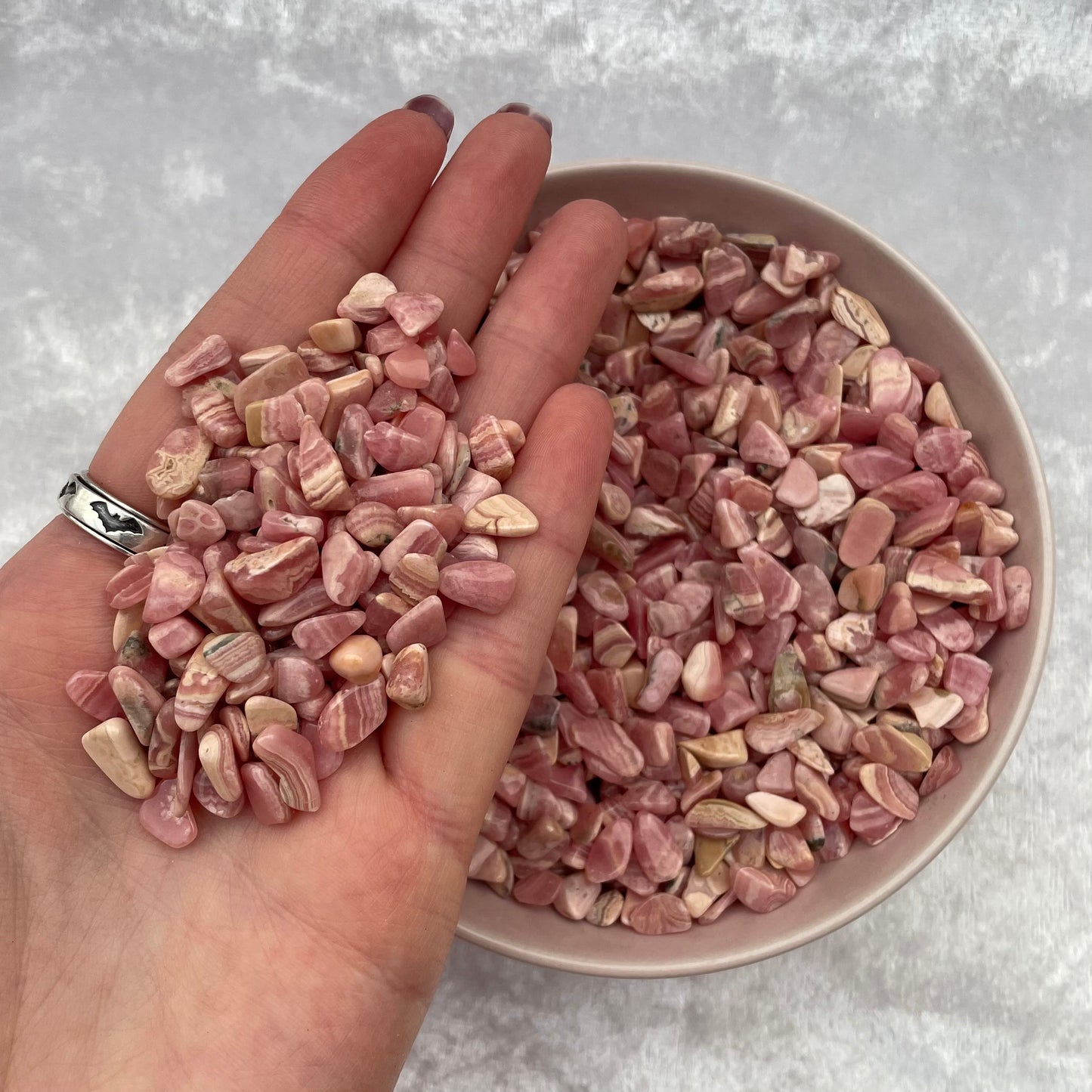Rhodochrosite Chips
