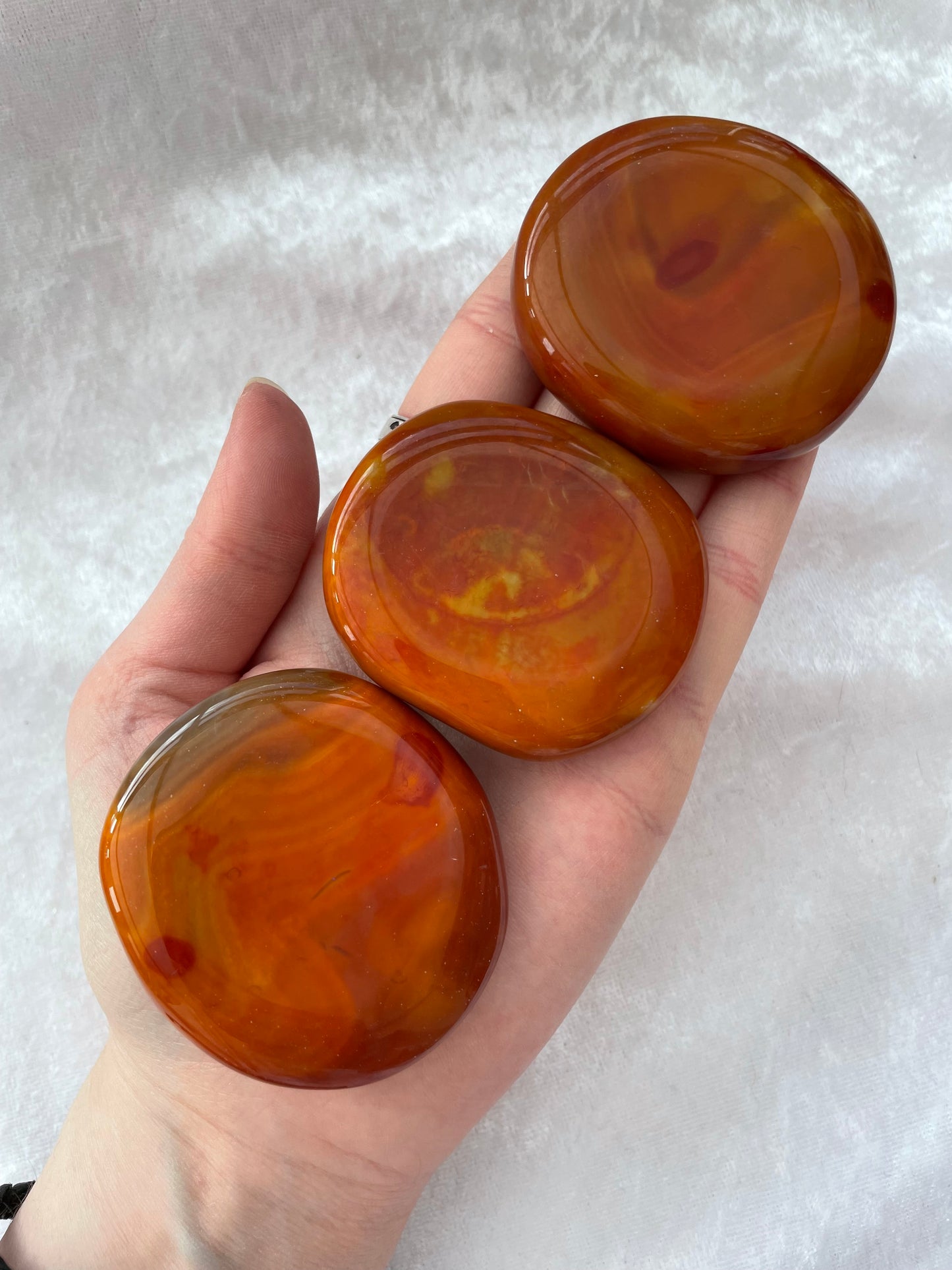 Carnelian Palmstones