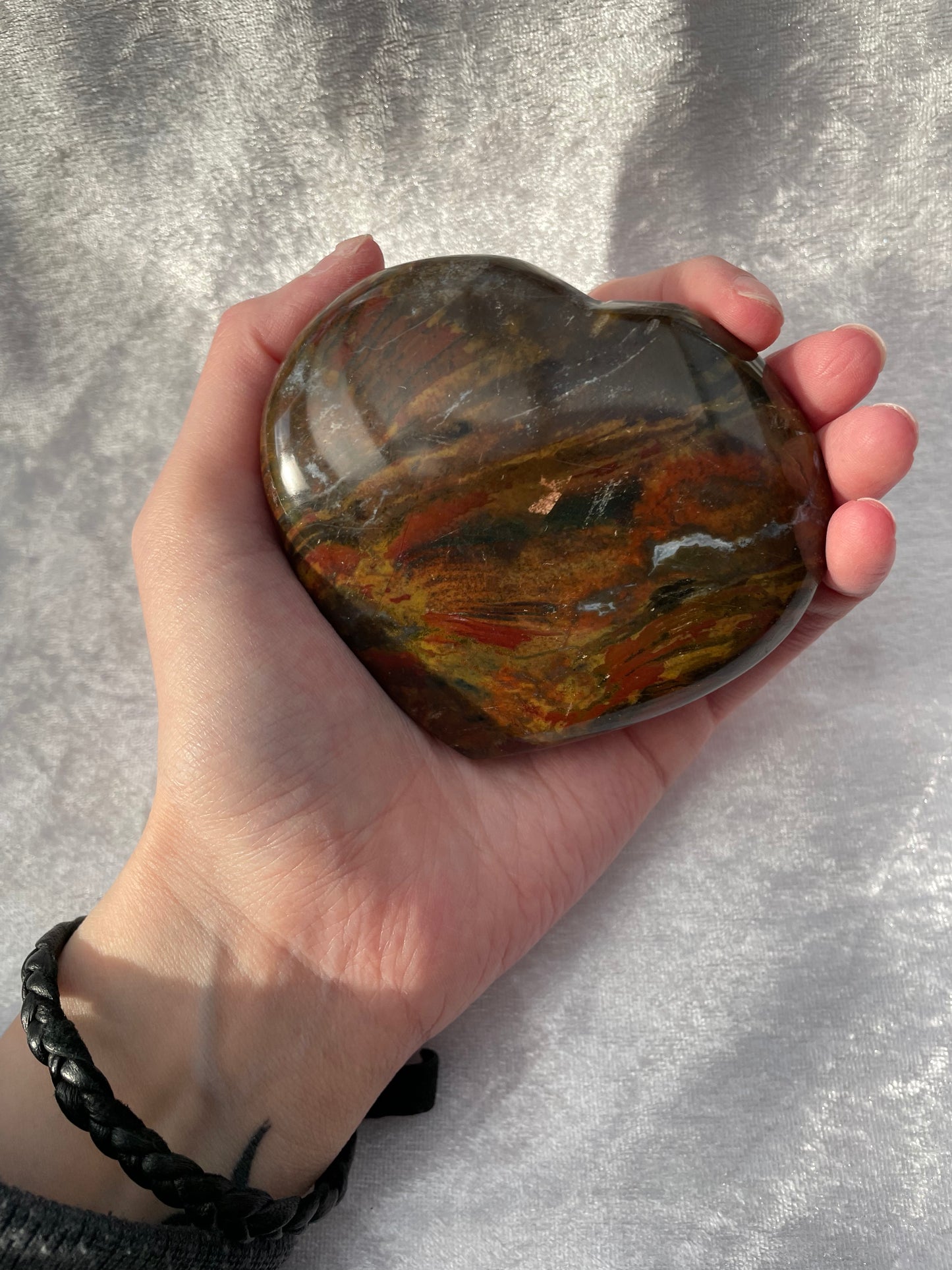 Petrified Wood Heart