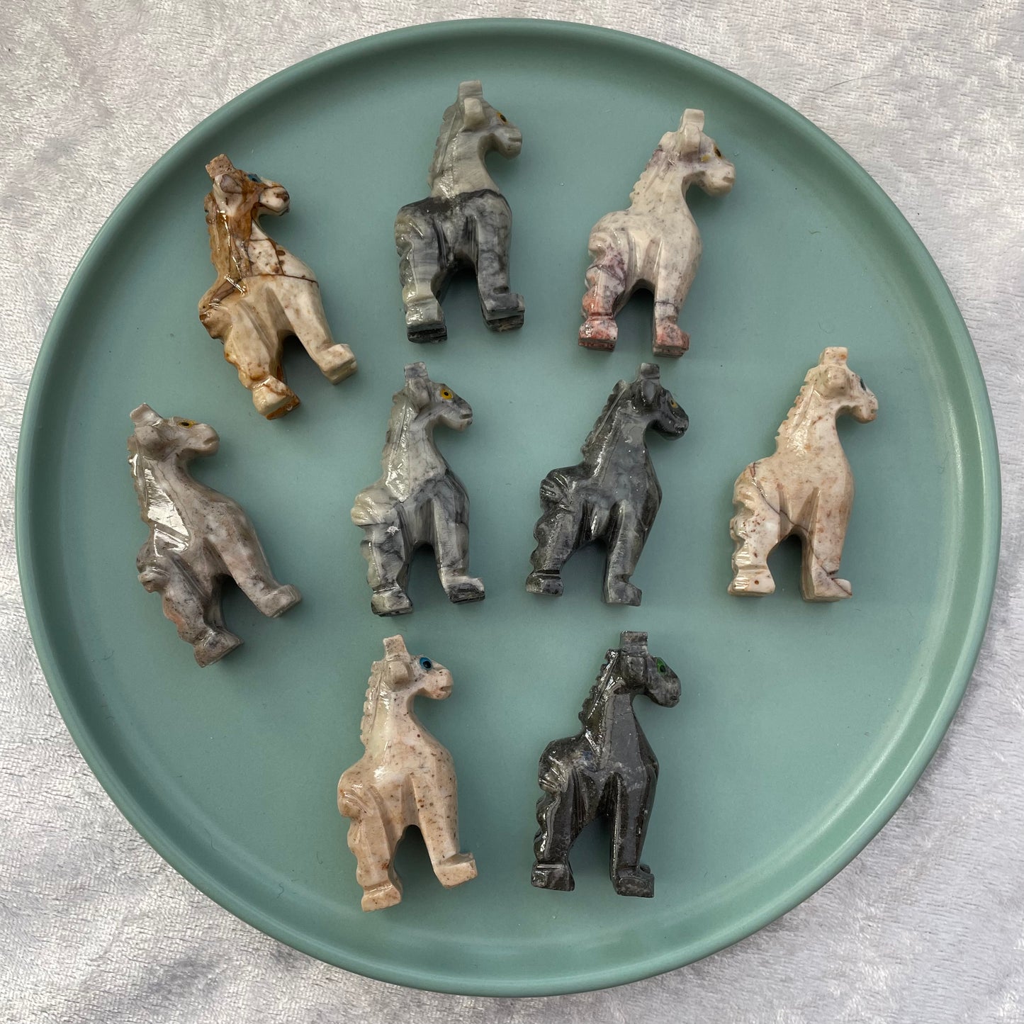 Soapstone Giraffes