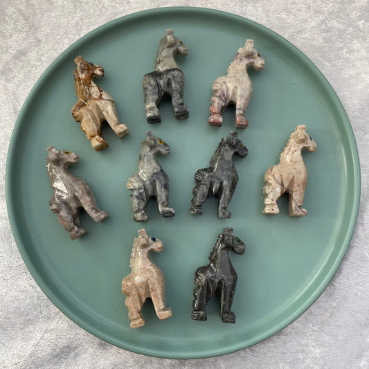 Soapstone Giraffes