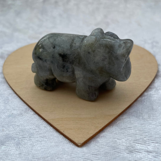 Labradorite Hippopotamus