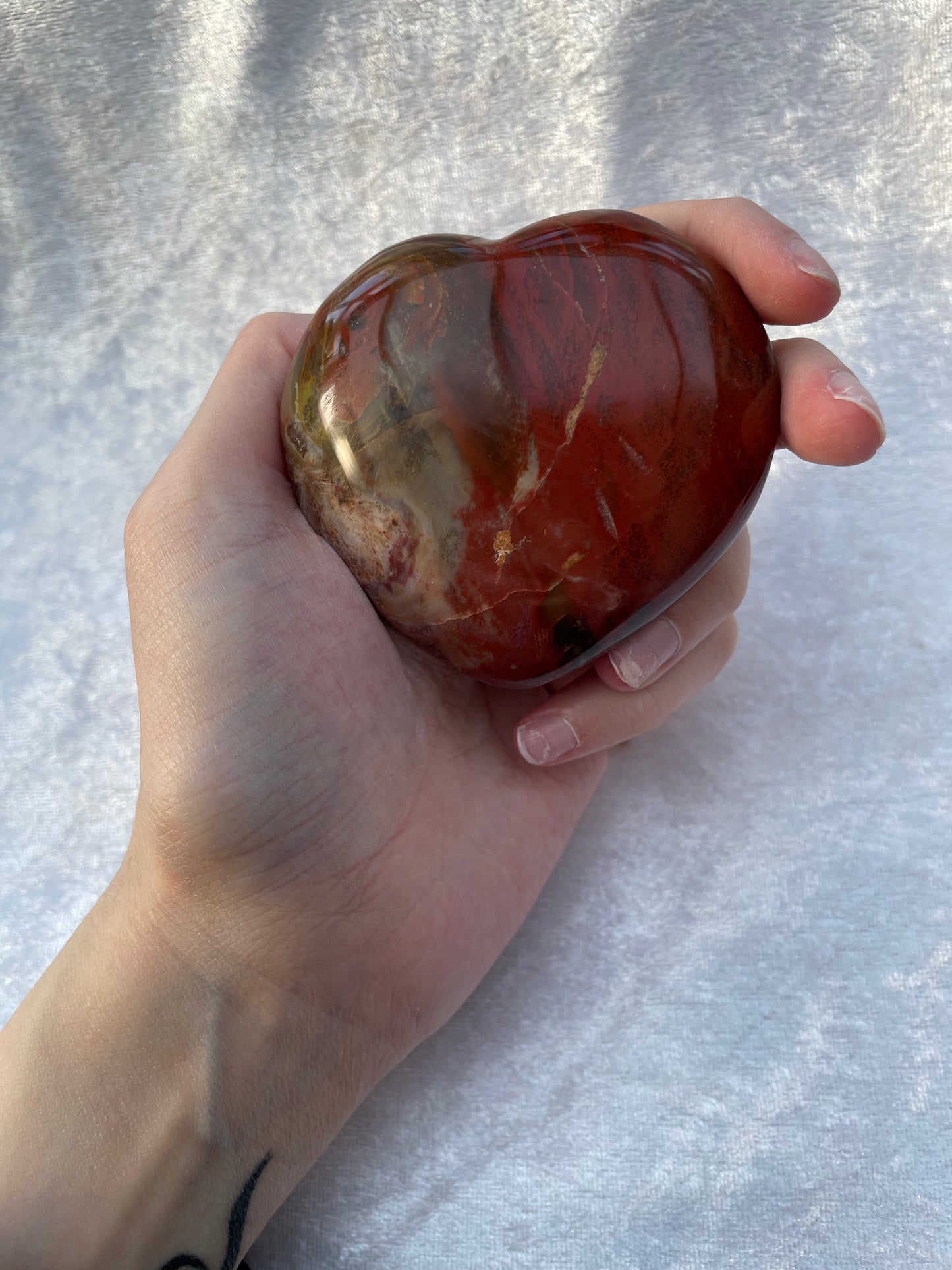 Petrified Wood Heart