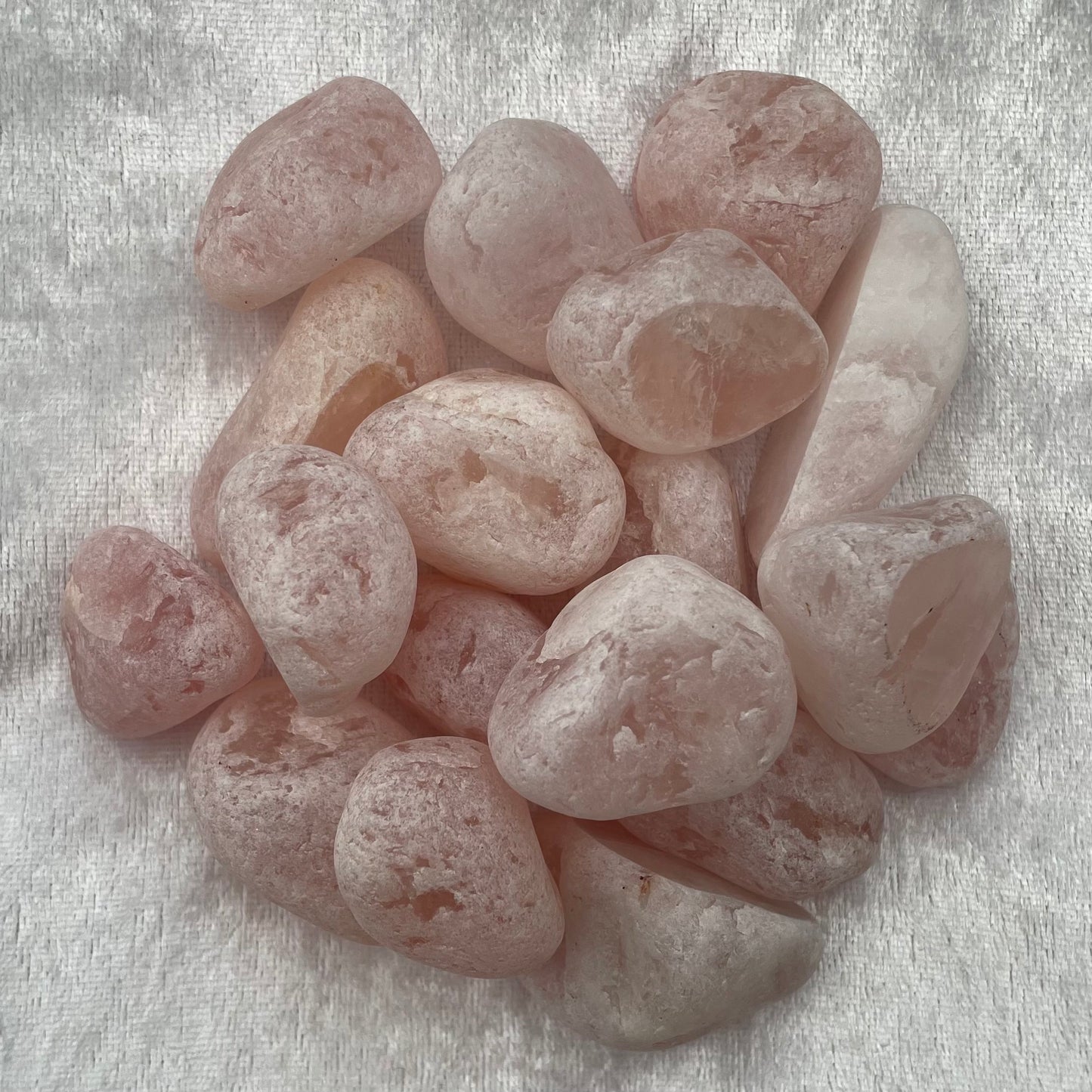 Rose Quartz Dragon Eggs Tumblestones