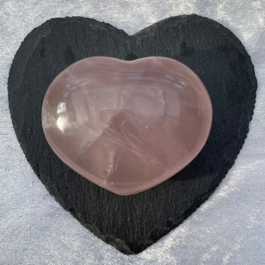 Rose Quartz Heart