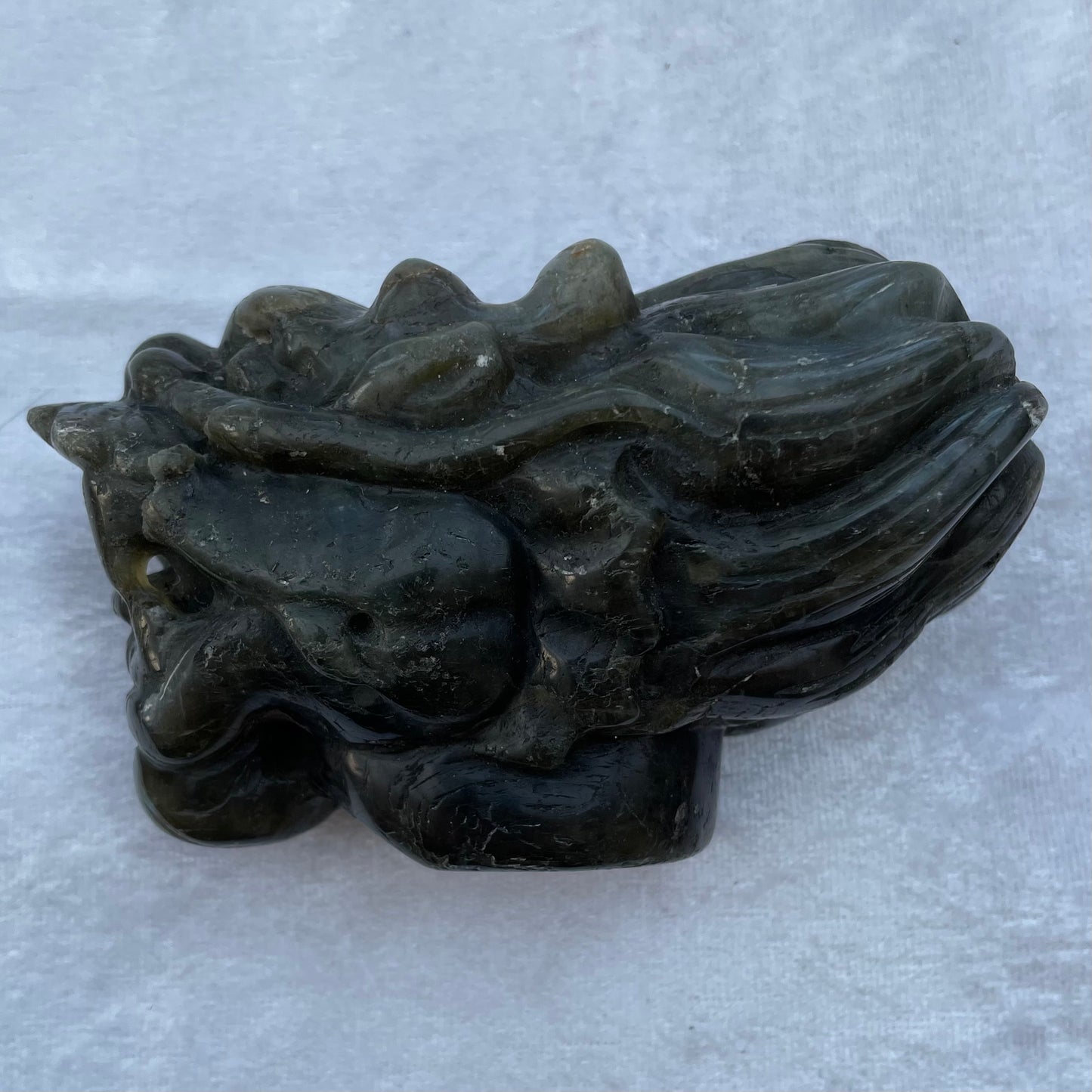 Labradorite Chinese Dragon Head