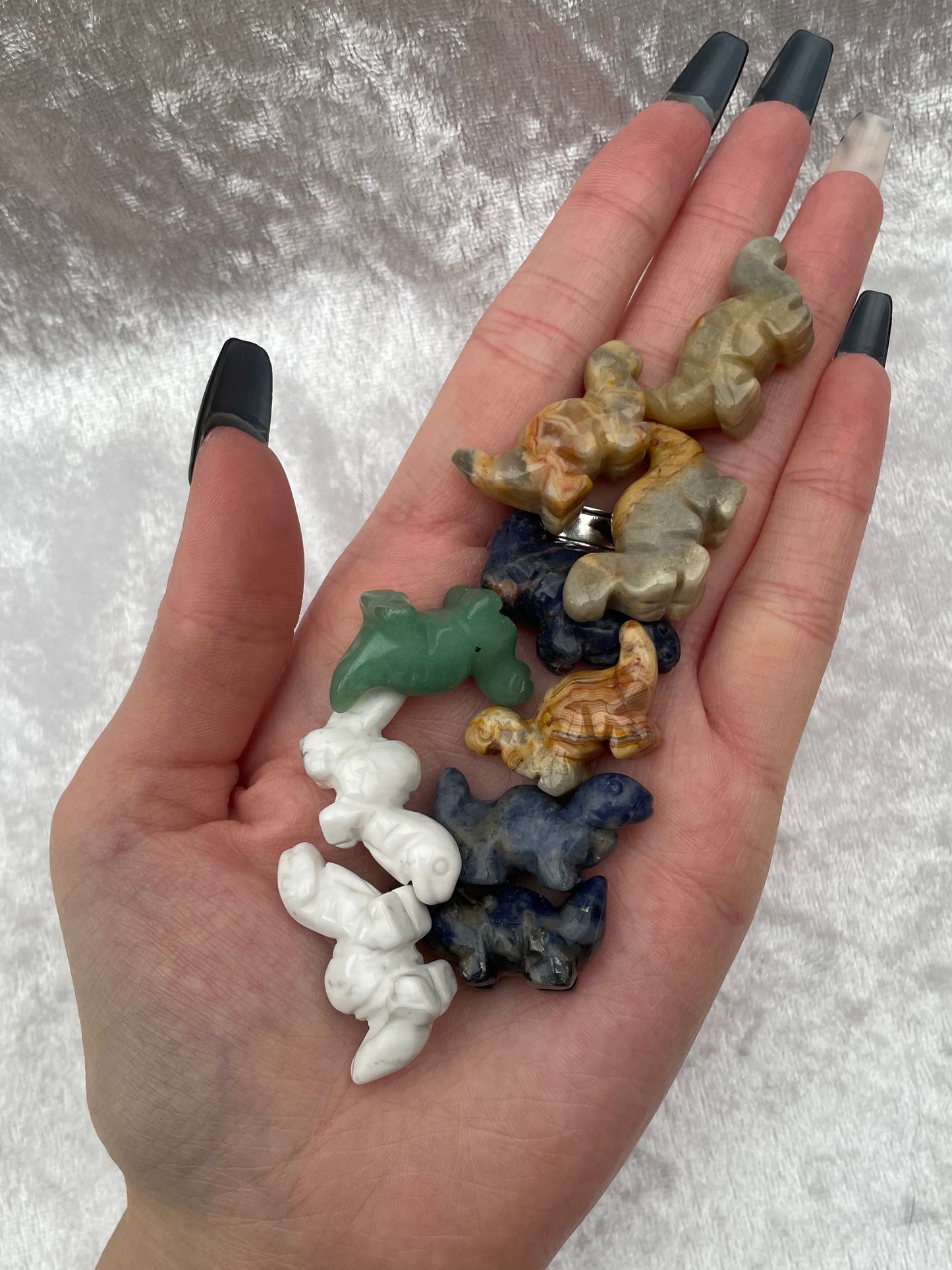 Mini Crystal Brontosaurus Dinosaurs