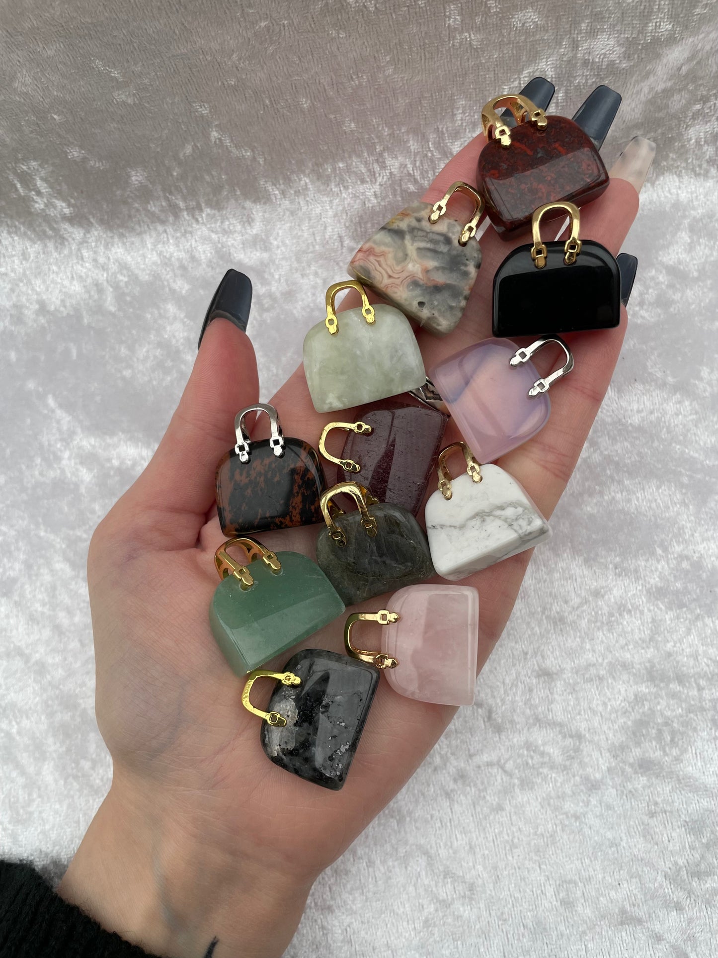 Mini Crystal Handbags