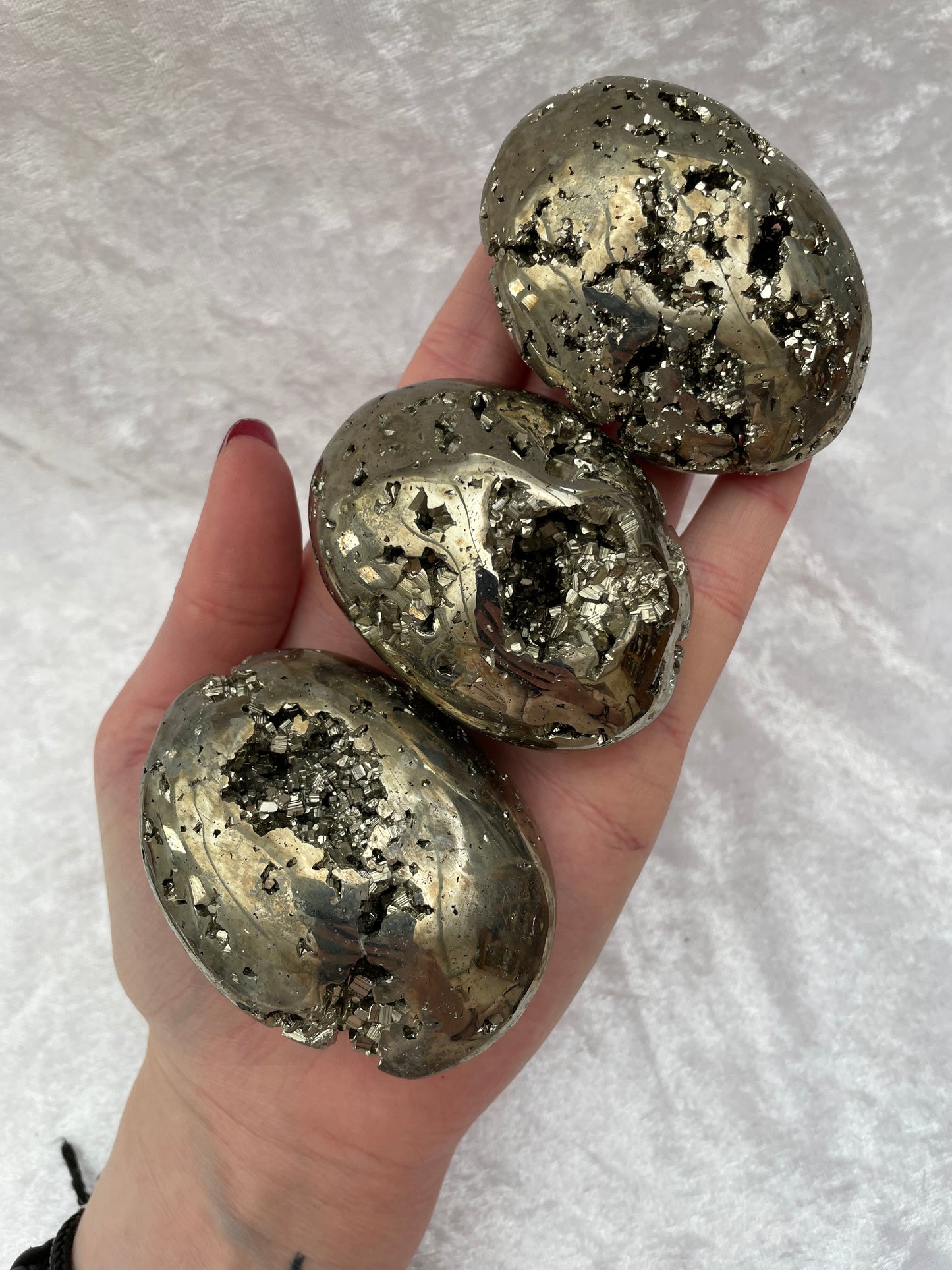 Pyrite Palmstones