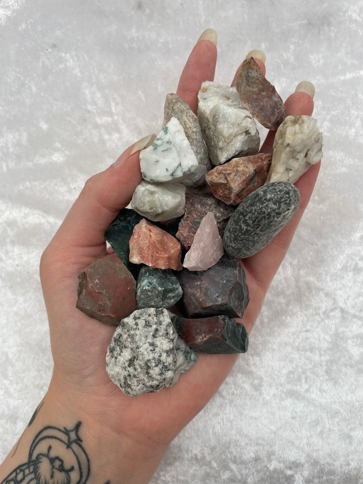 Mixed Rough Crystals