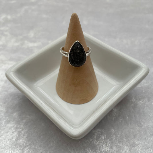 Black Sunstone Ring