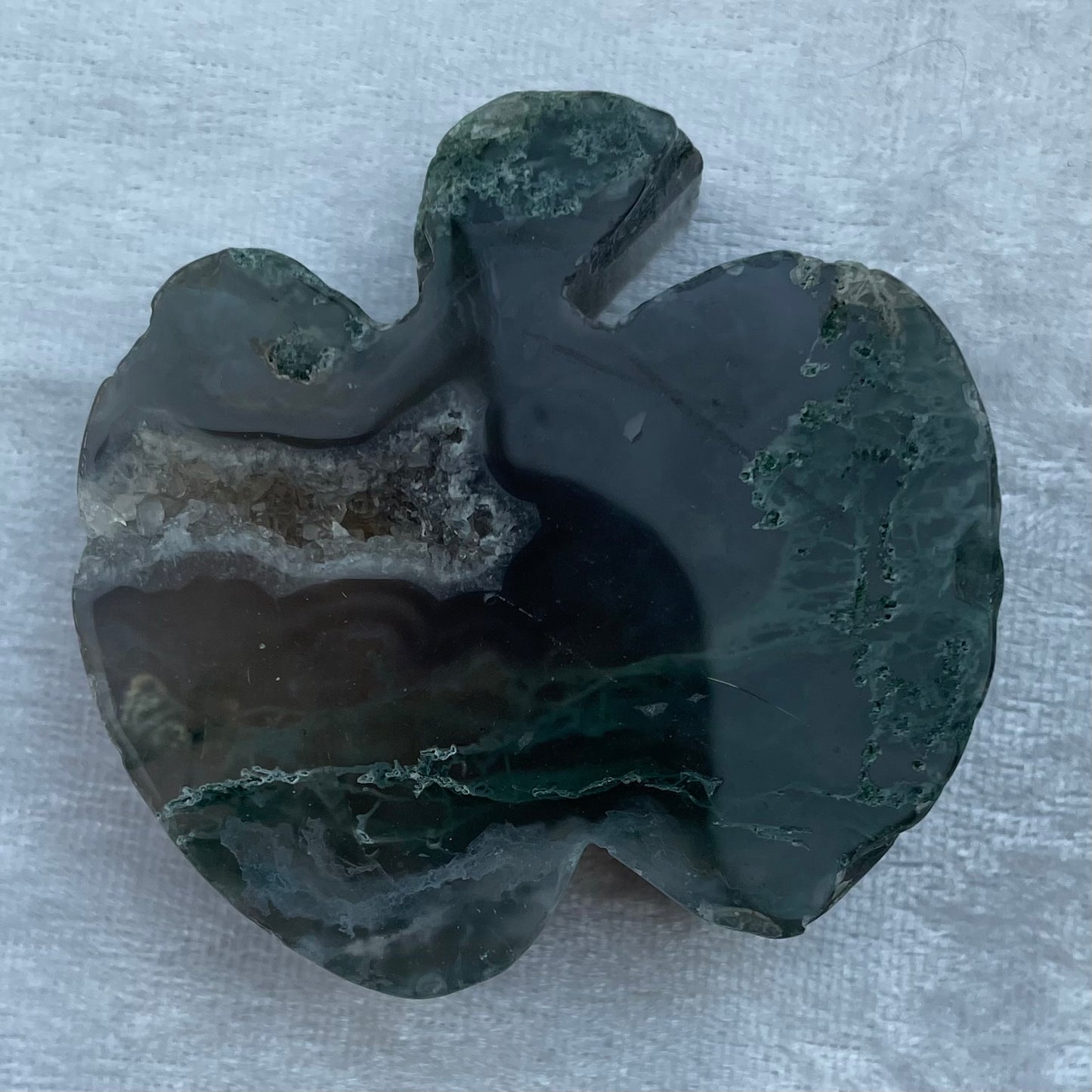 Moss Agate Apple