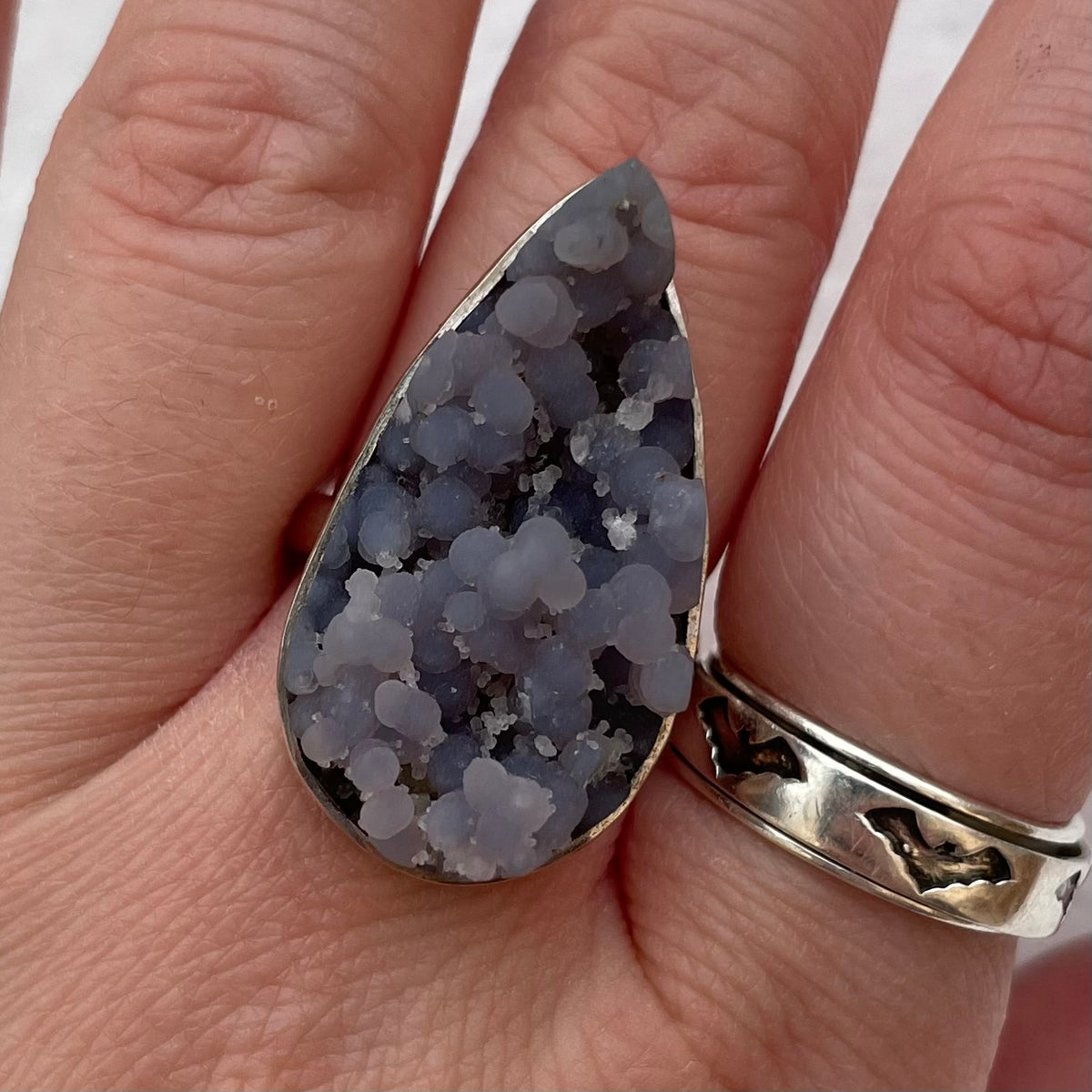 Grape Agate Ring