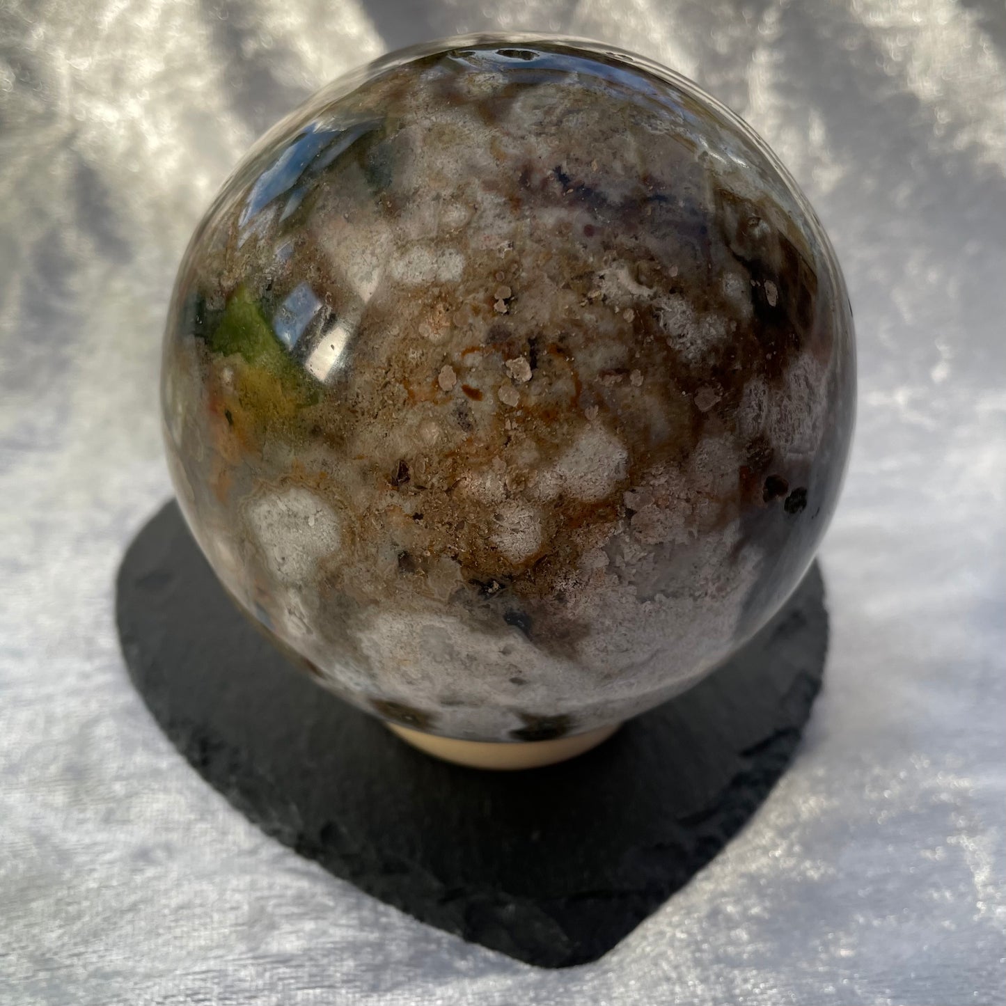 Ocean Jasper Sphere