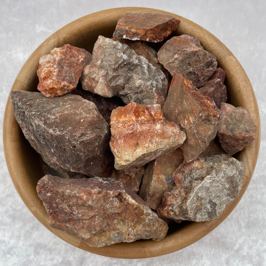 Rough Red Fluorite