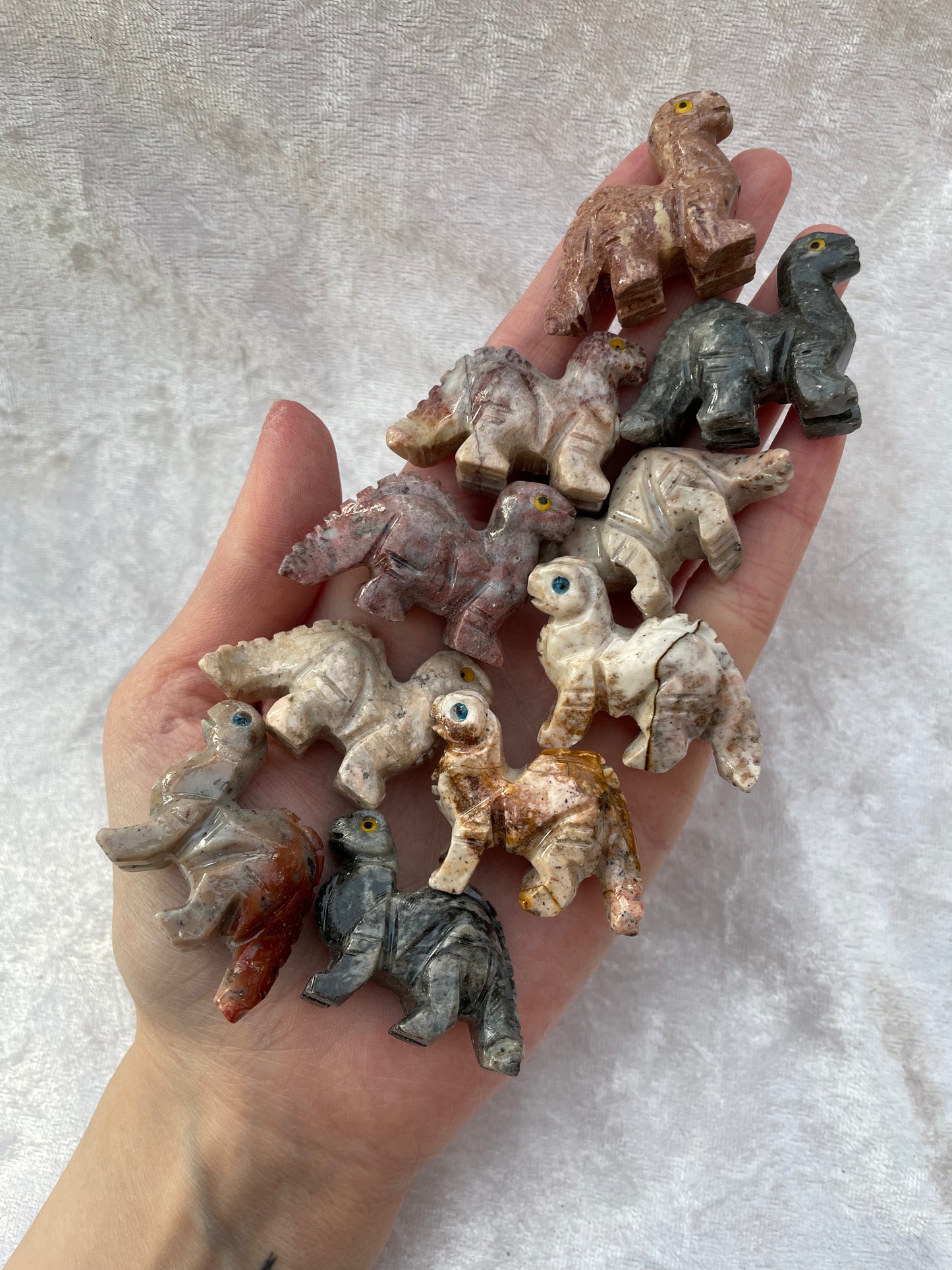 Soapstone Brontosaurus Dinosaurs