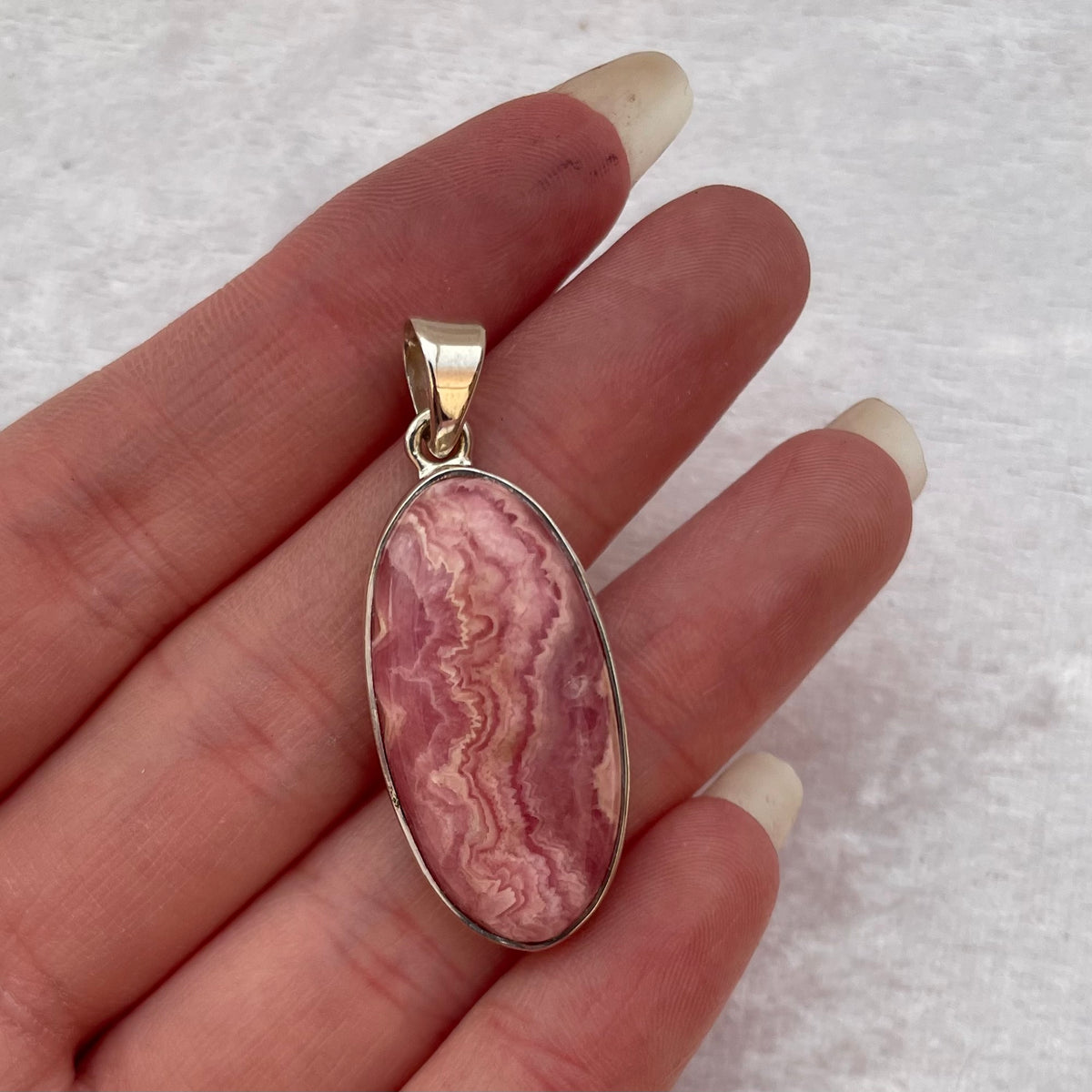 Rhodochrosite Pendant