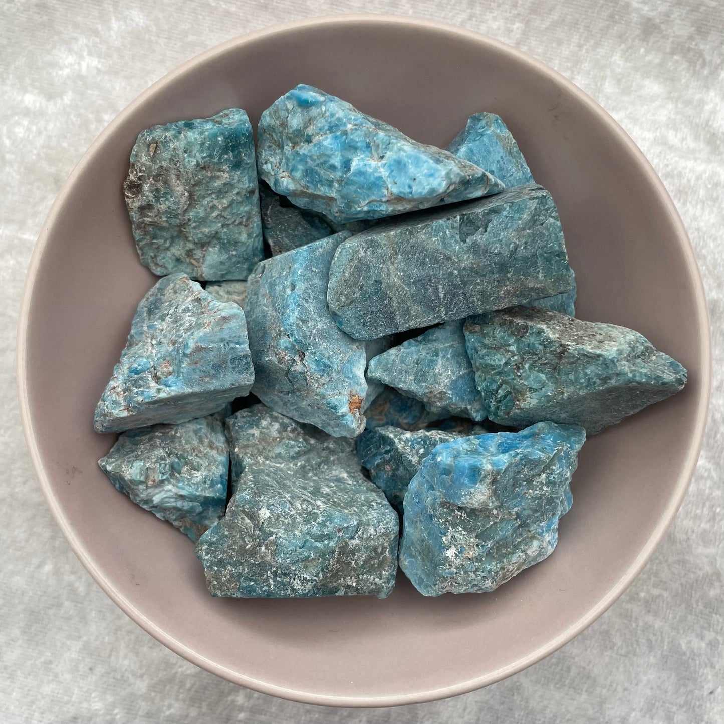 Rough Blue Apatite
