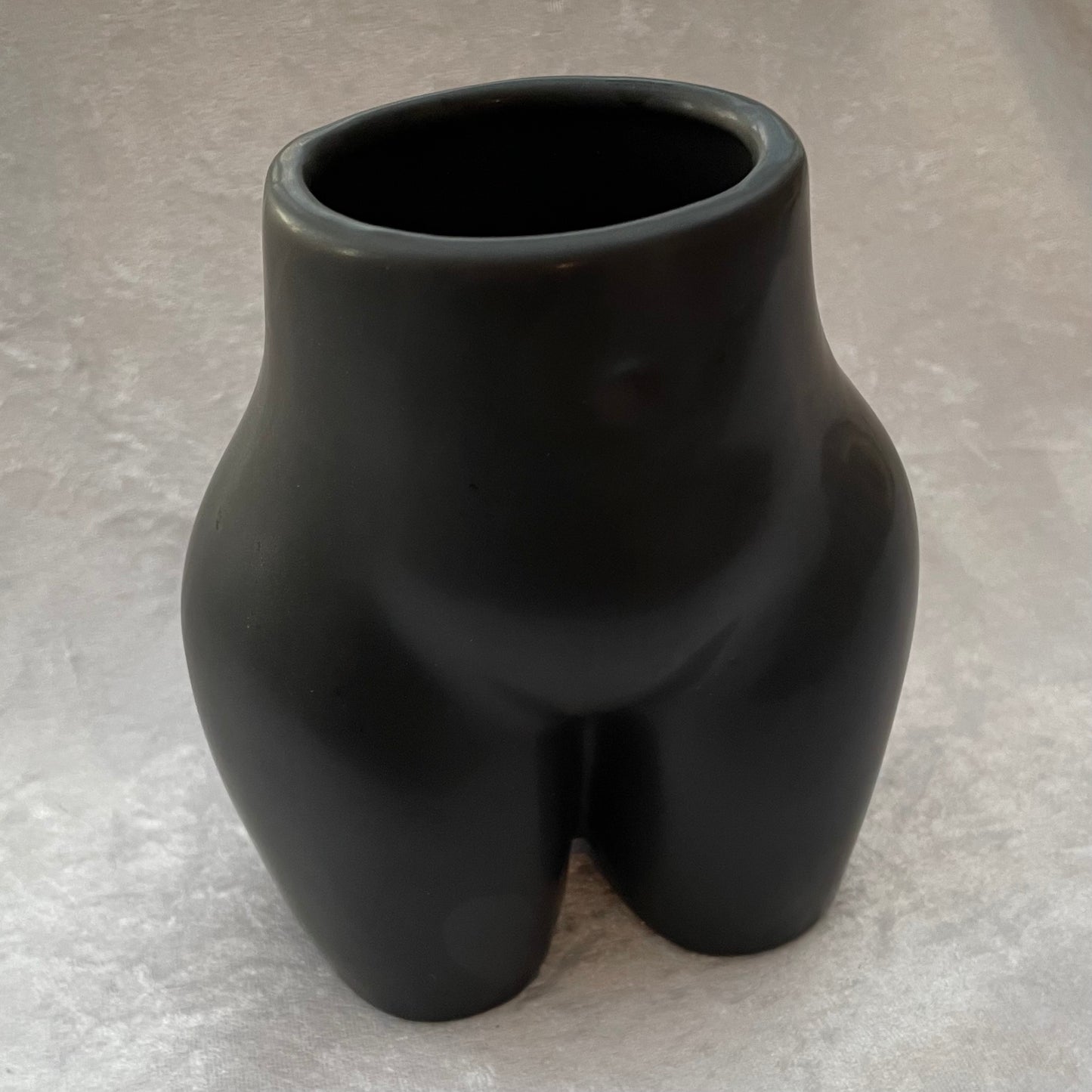 Black Torso Vase