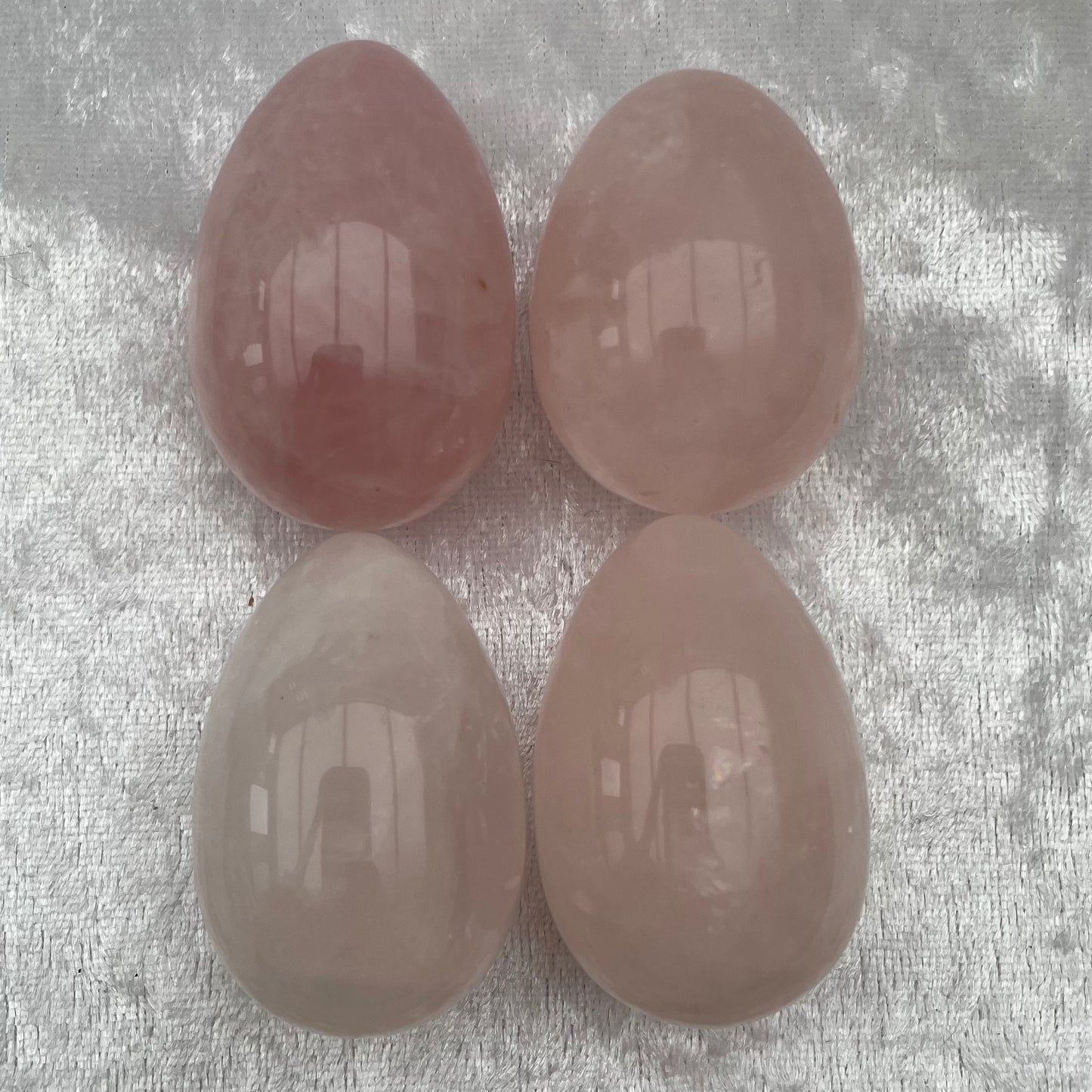 Rose Quartz Eggs
