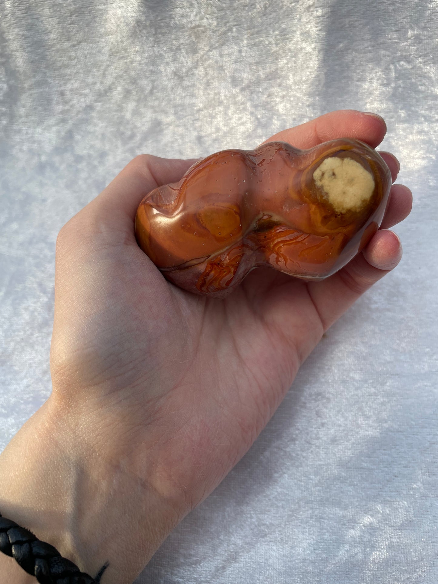 Polychrome Jasper Double Heart
