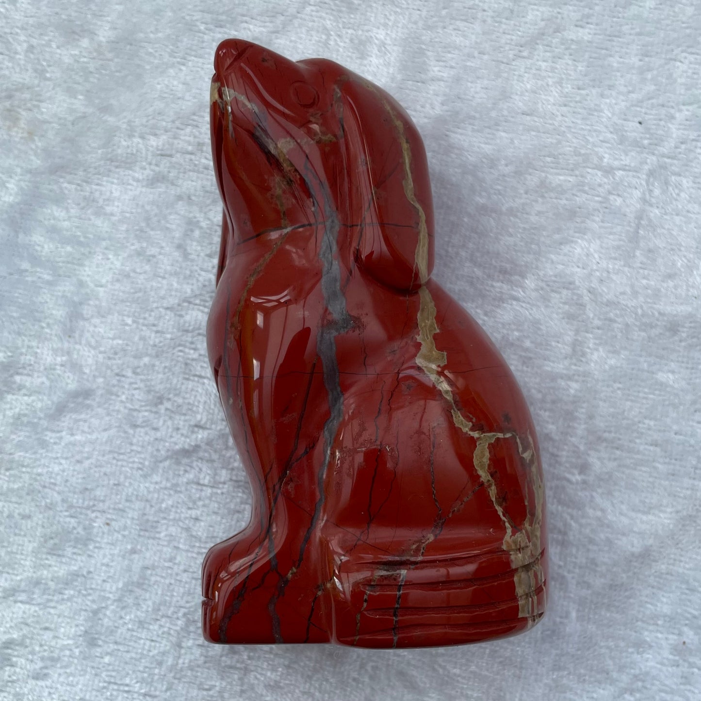 Red Jasper Dog