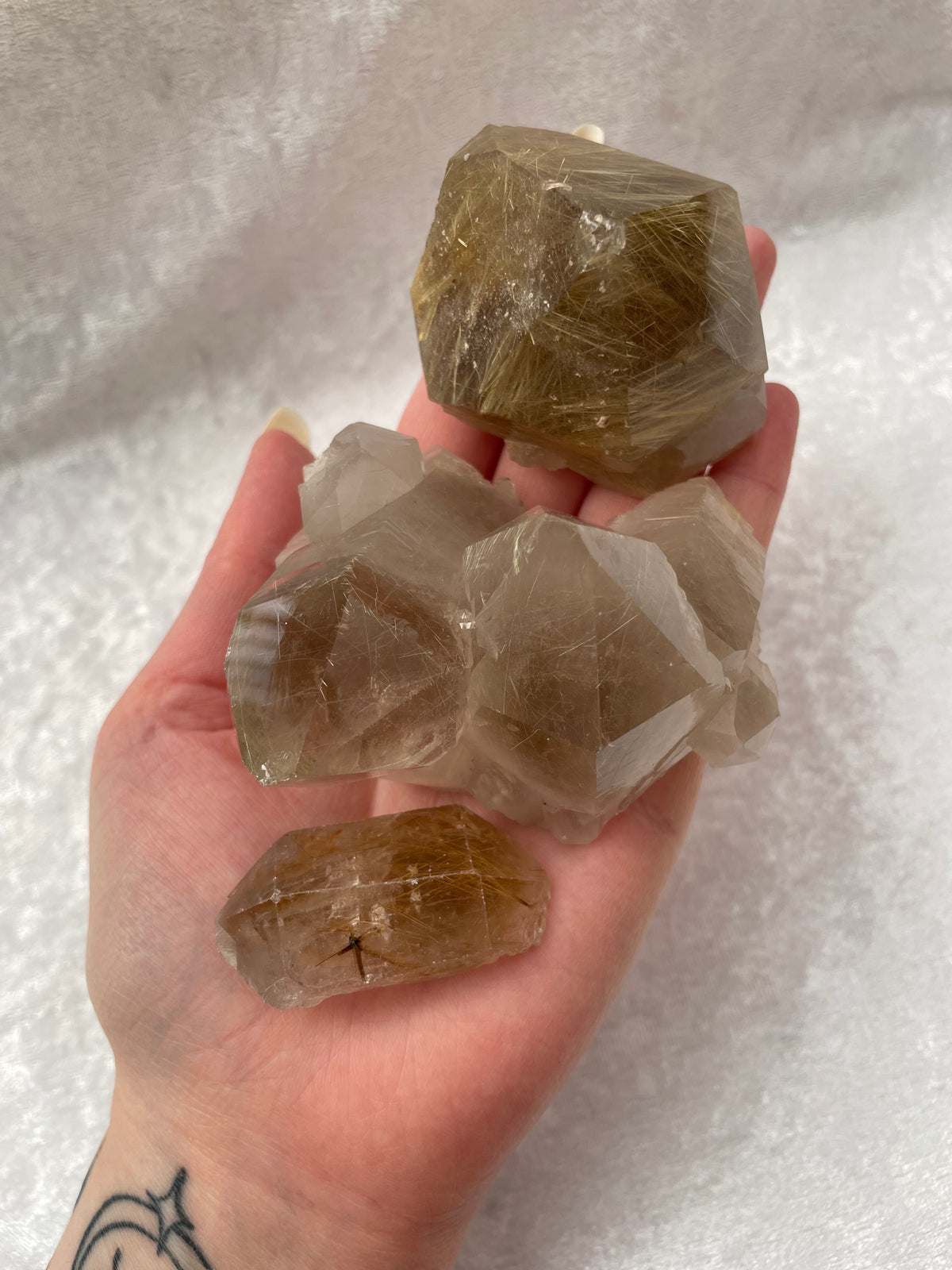 High Quality Golden Rutile Quartz Points