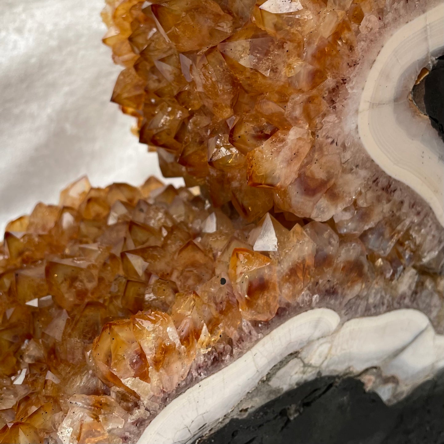 Heat Treated Citrine Portal Church Cluster