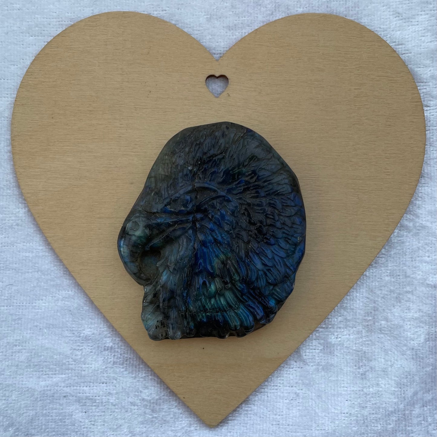 Labradorite Eagle Head