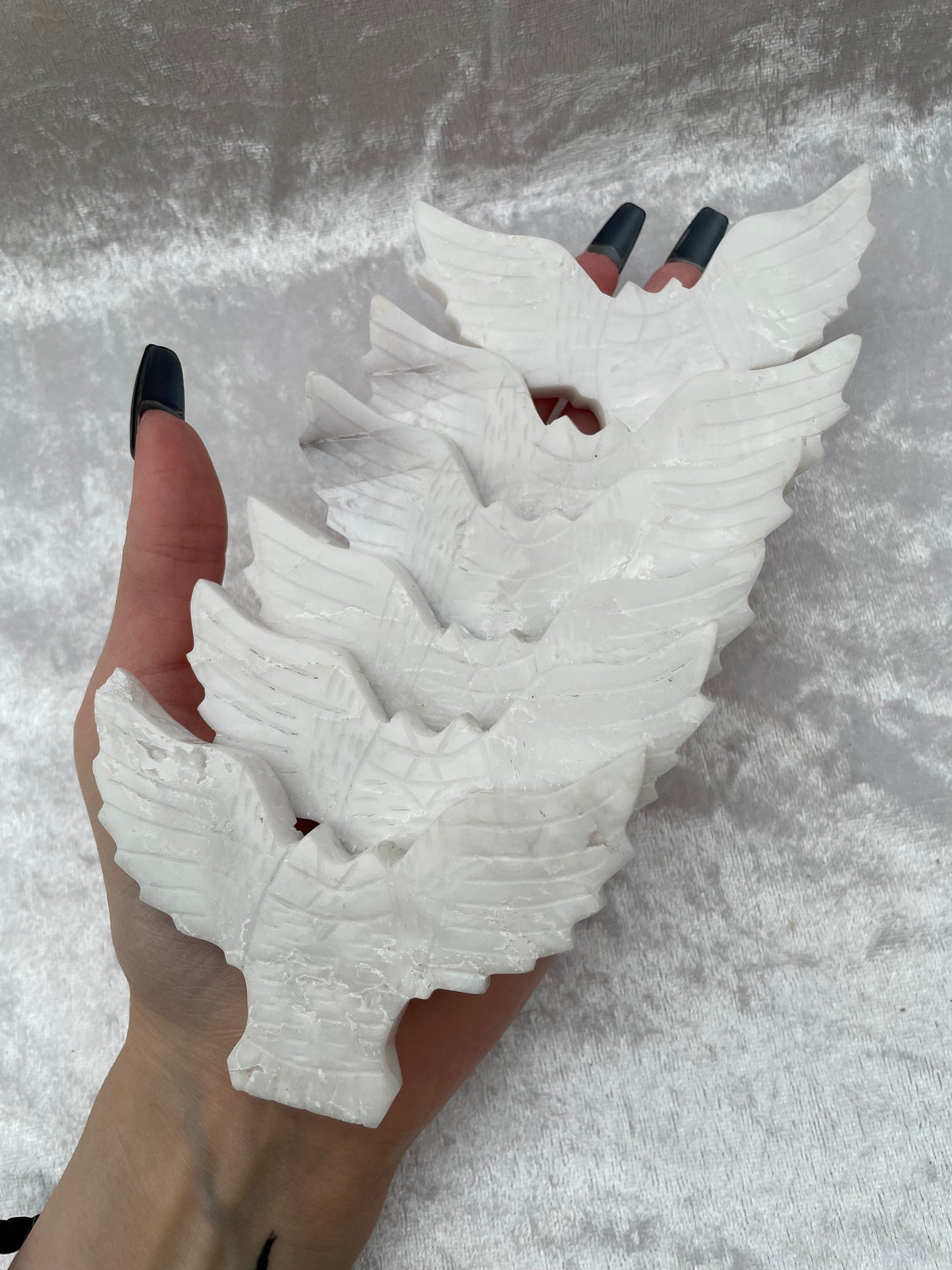 Snow Agate Owls