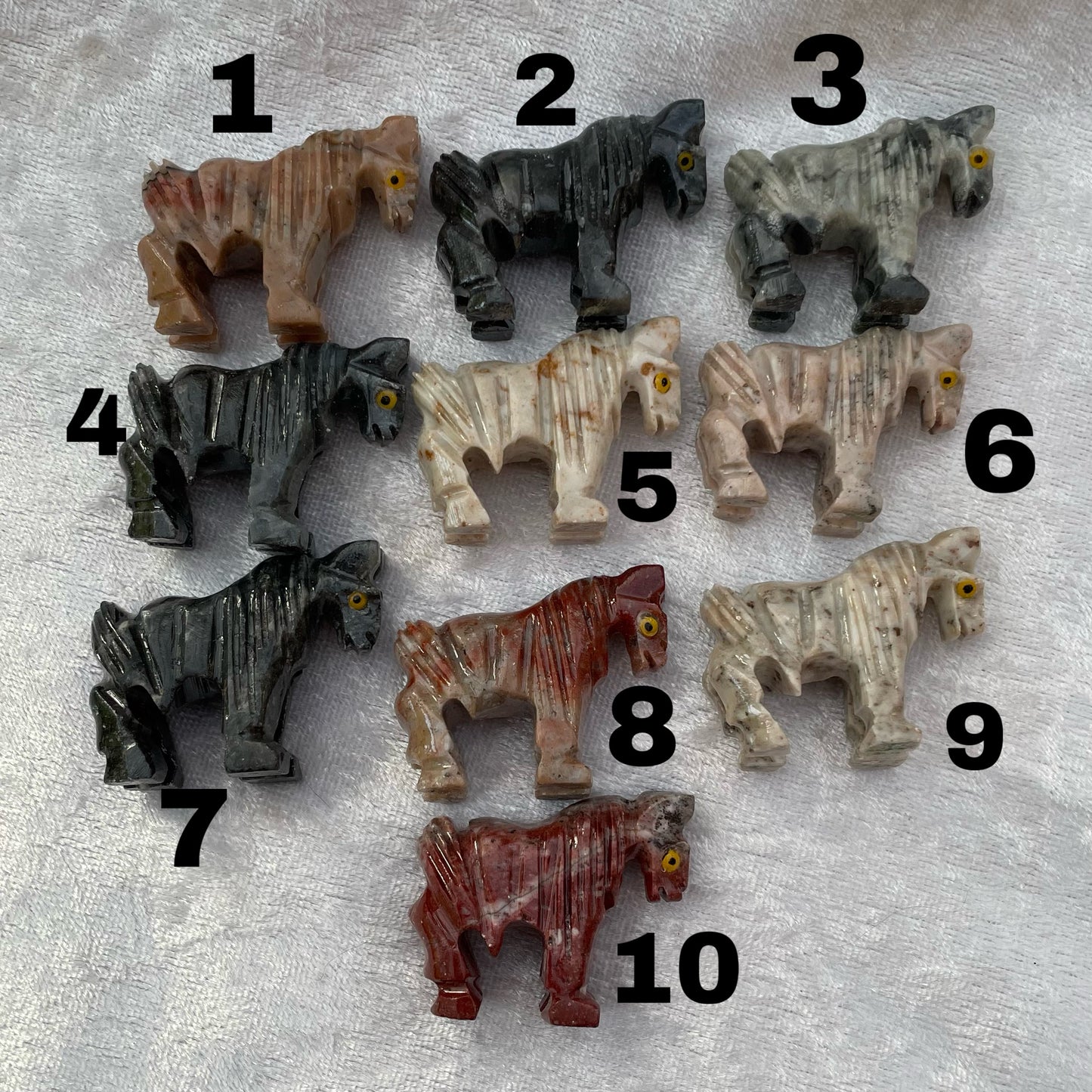 Soapstone Horses