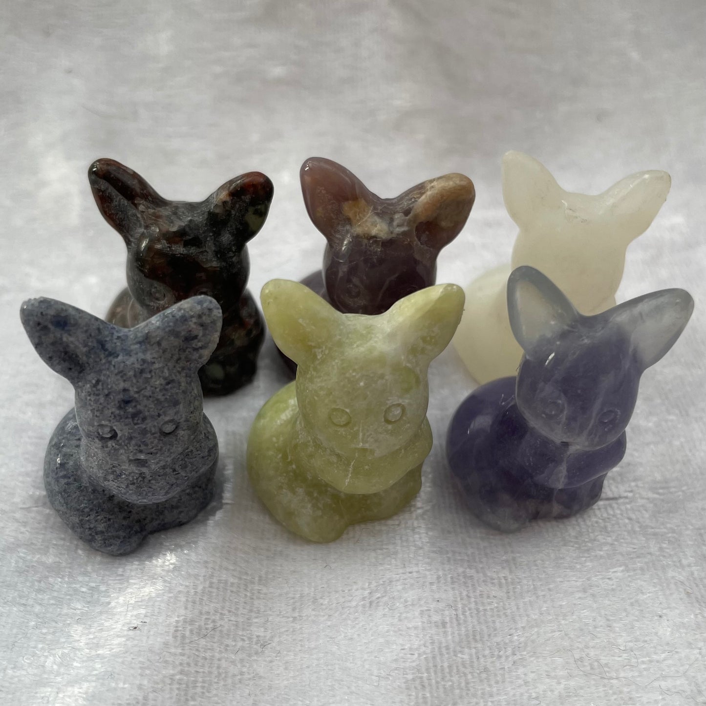Crystal Pokémon Eevee Carvings