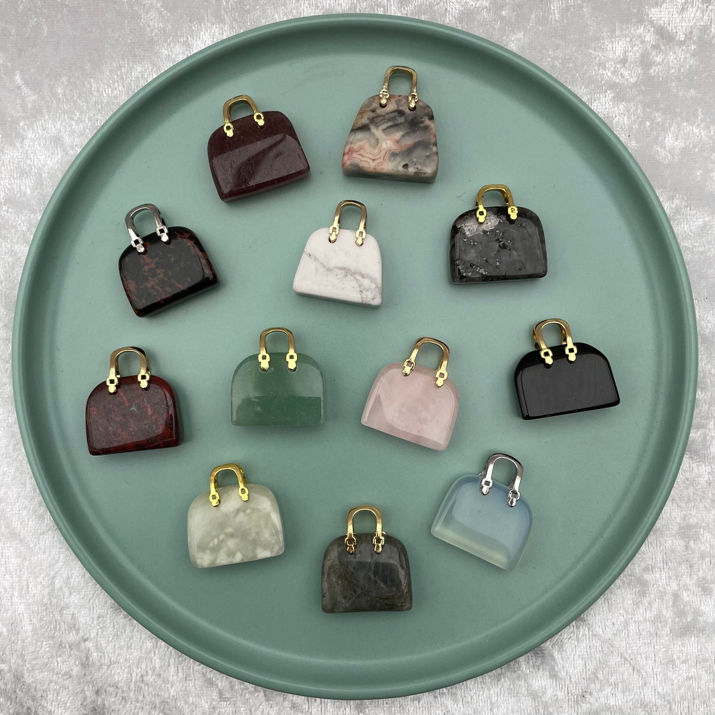 Mini Crystal Handbags