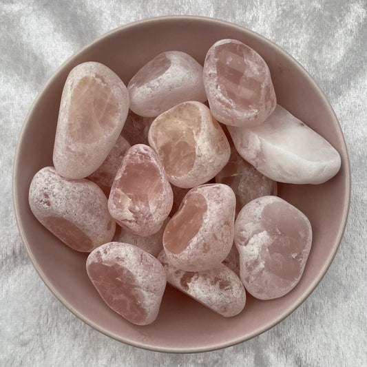 Rose Quartz Dragon Eggs Tumblestones