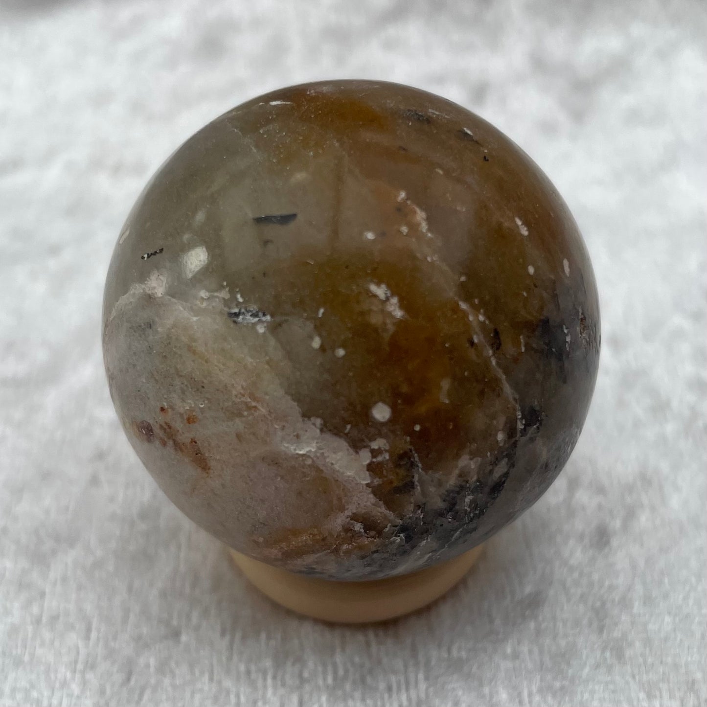 Golden Healer Quartz Sphere