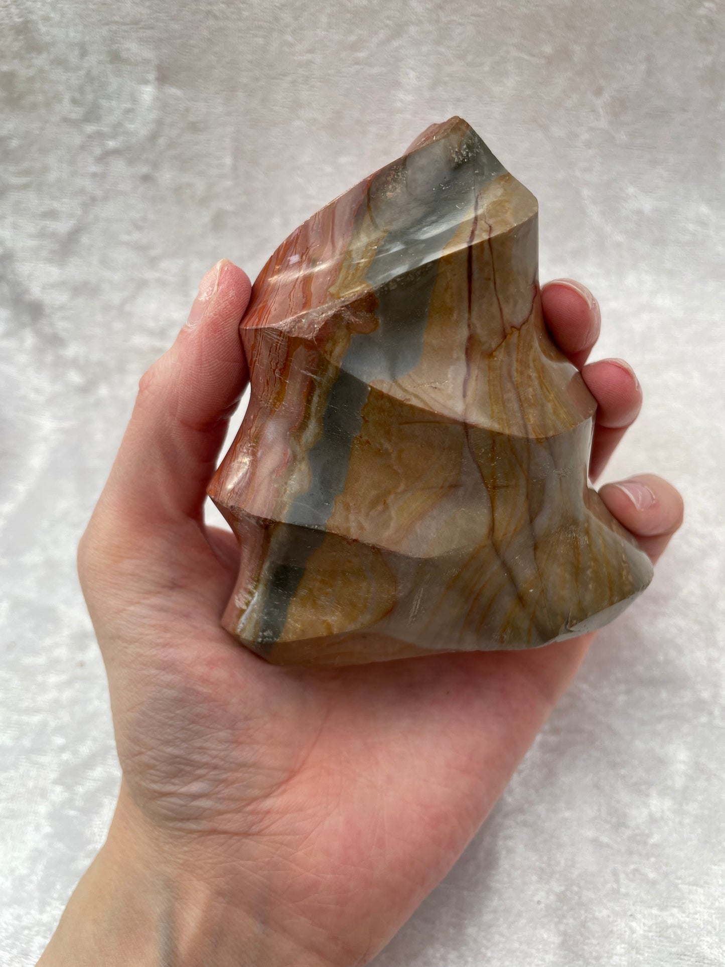 Polychrome Jasper Flame