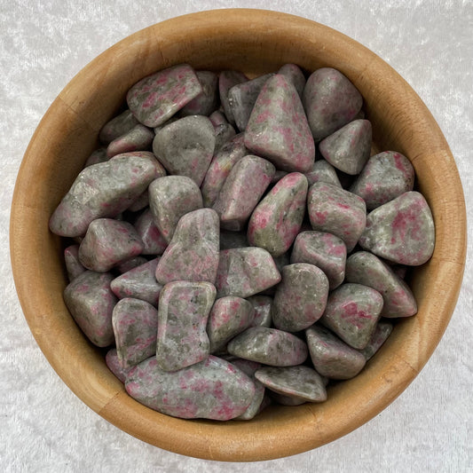 Pink Thulite Tumblestones