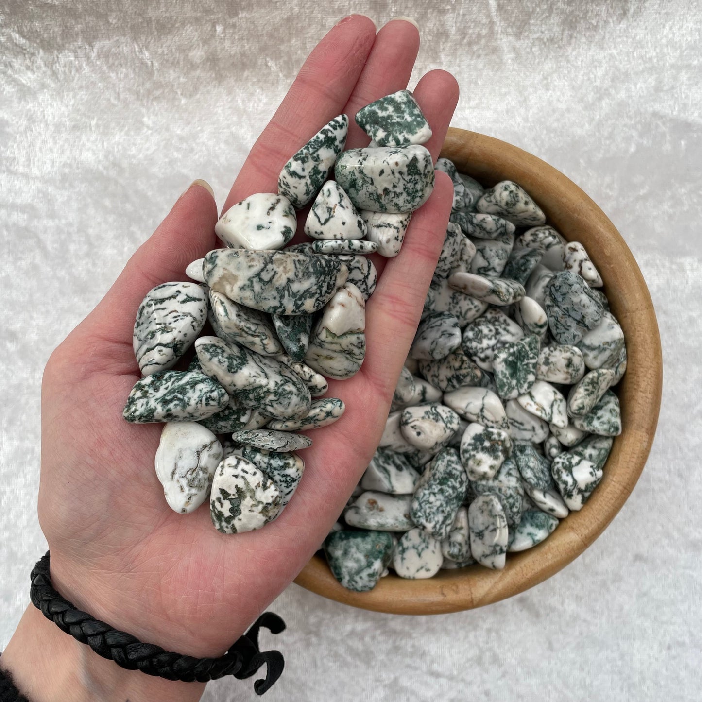 Tree Agate Tumblestones