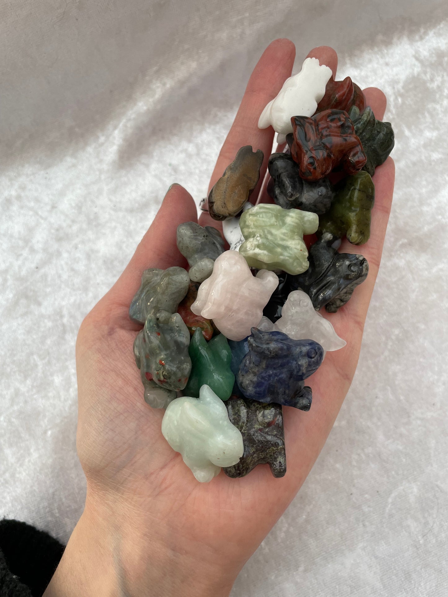Mini Crystal Bunny Rabbits
