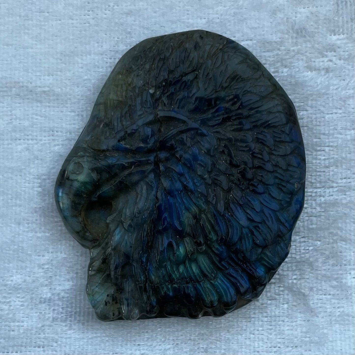 Labradorite Eagle Head