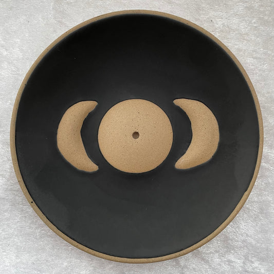 Triple Moon Incense Dish